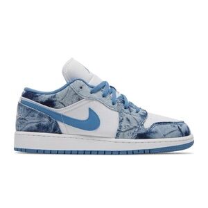 Jordan 1 Low GS 'Washed Denim'